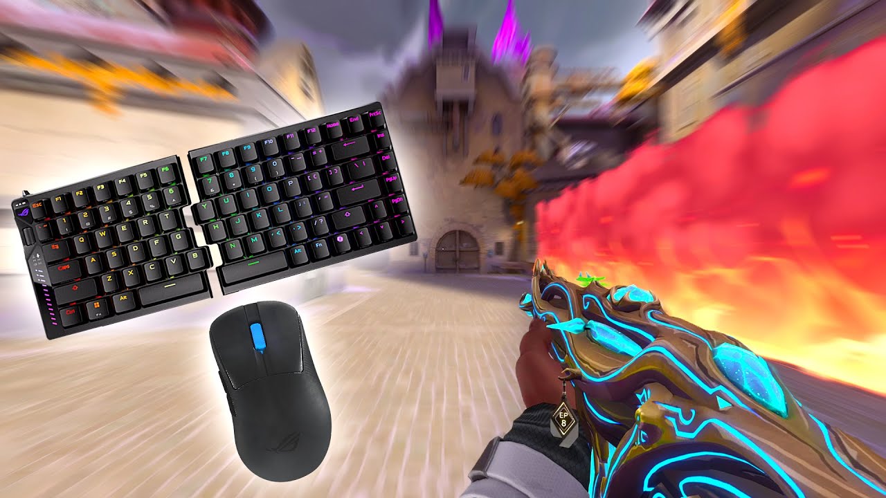 YouTube post by @Vainsz for Qwertykeys. Caption reads: 200 dpi, 0.8.