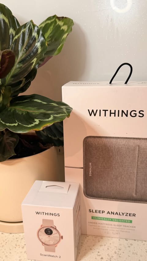 Instagram post by @jamahli_e for Withings. Caption reads: [...] the last one. I’ve loved having the Withings....
