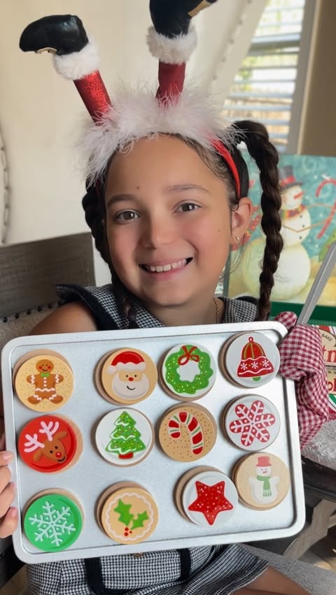 Instagram post by @gunnsgirls for Melissa & Doug. Caption reads: @melissaanddougtoys Holiday must haves! Just in....