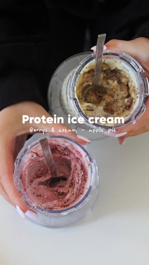 Instagram post by @hollydoran_ for Mingle Seasoning. Caption reads: Your new favourite protein ice cream using....