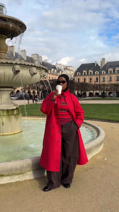 Instagram post by @blackmaroccan for Damson Madder. Caption reads: 4 warm looks with @damsonmadder🧣<333 ad

Music by....