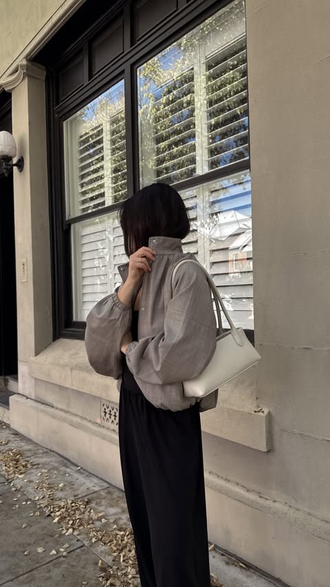 Instagram post by @lilikaramalikis for DISSH. Caption reads: Going up? @dissh . . . . . #dissh #style....