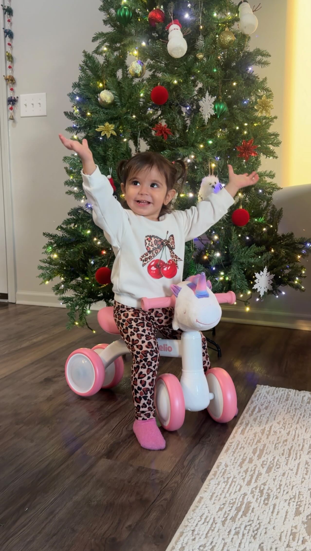 Instagram post by an influencer for BabelioBaby. Caption reads: My little one’s happiness when she saw the....