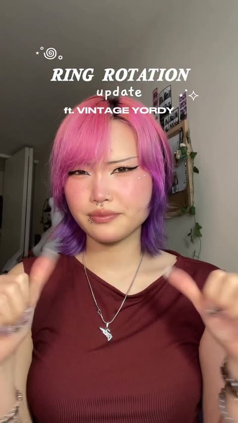 Instagram post by @hyevensent for YORDY. Caption reads: thank you so much again to @vintageyordy for....