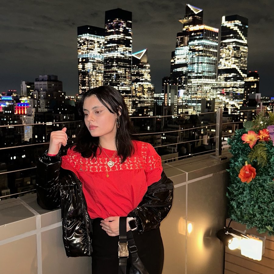 Instagram post by @krystellsantiago for Brandon Blackwood. Caption reads: @brandonblackwoodnyc x @grandmarnierofficial [...].