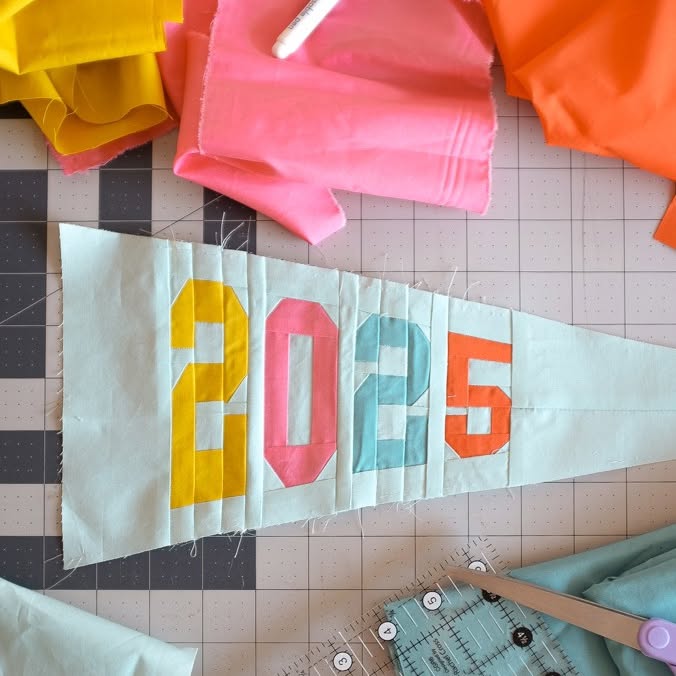 Instagram post by @the.weekendquilter for Fiskars. Caption reads: Cut my quilting prep time in half with this little....