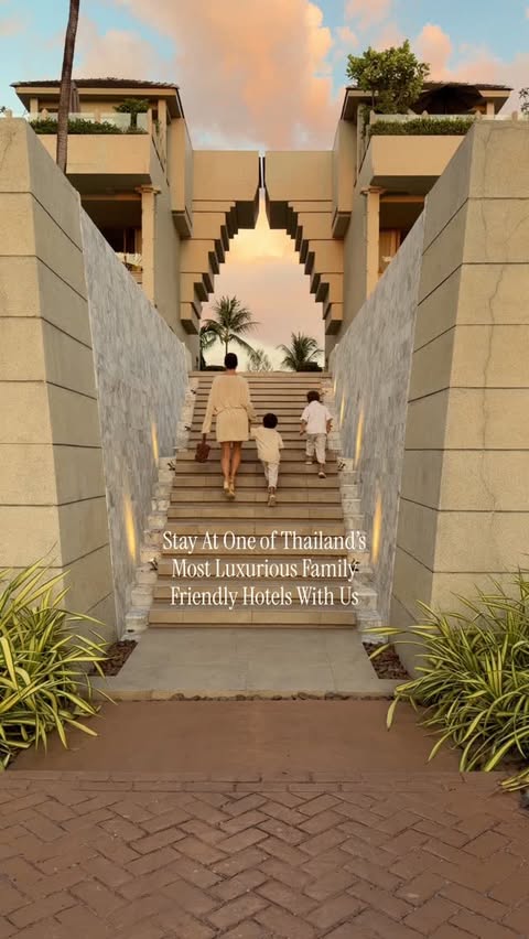 Instagram post by @ktbunton for Luxury Escapes. Caption reads: [...] Luxury Escape to Devasom Resort! •....