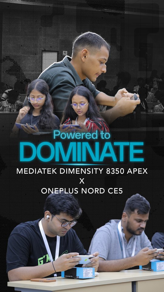 Instagram post by @91mobiles for OnePlus India. Caption reads: Exciting gaming tournament wrapped up at the....