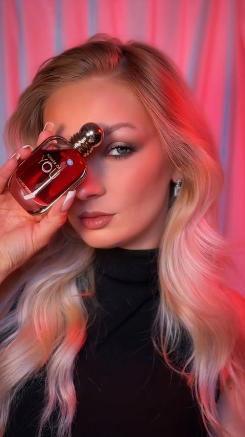Instagram post by @beautybeing__ for brandsyoulove.de. Caption reads: [...] femininity, and modern power.....