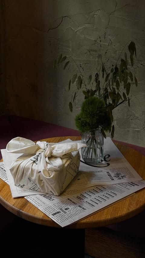 Instagram post by @ninaleacaine for Le Labo Fragrances. Caption reads: A very lovely Monday with @lelabofragrances to....