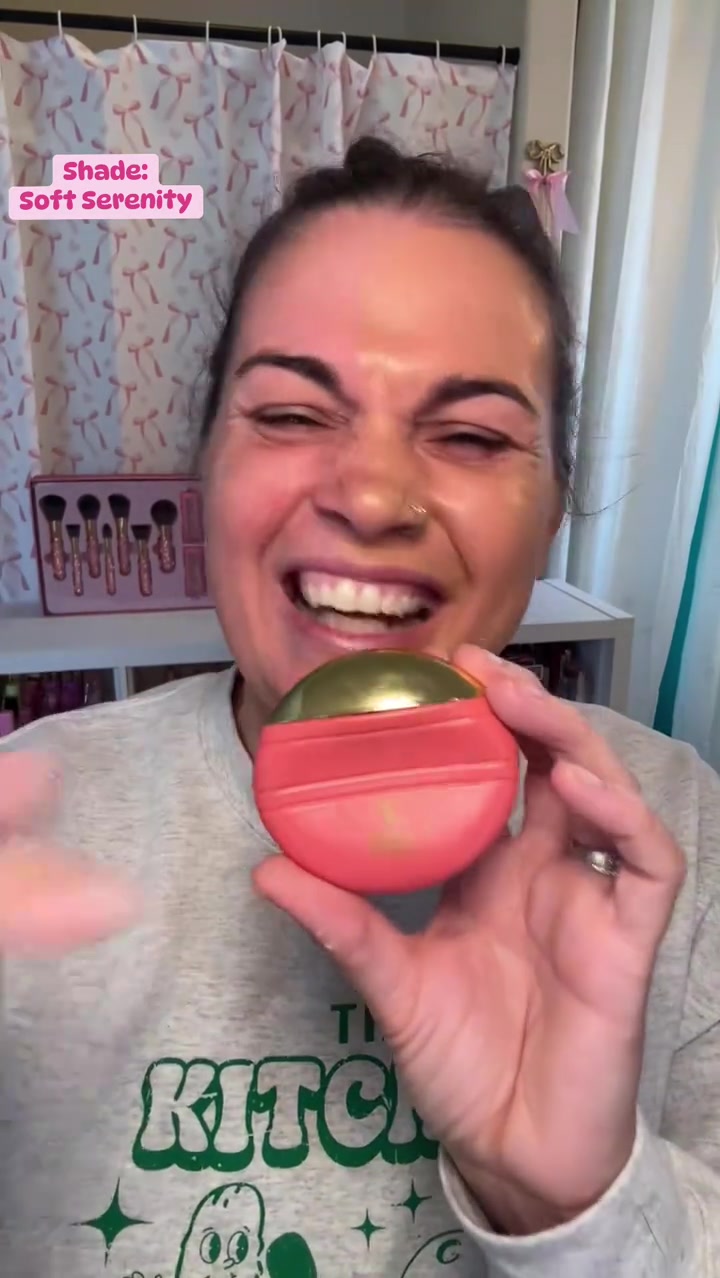 TikTok post by @shop_with_cheapash for Kirby Kosmetics. Caption reads: [...] ! I am so glad I decided to try @Kirby....