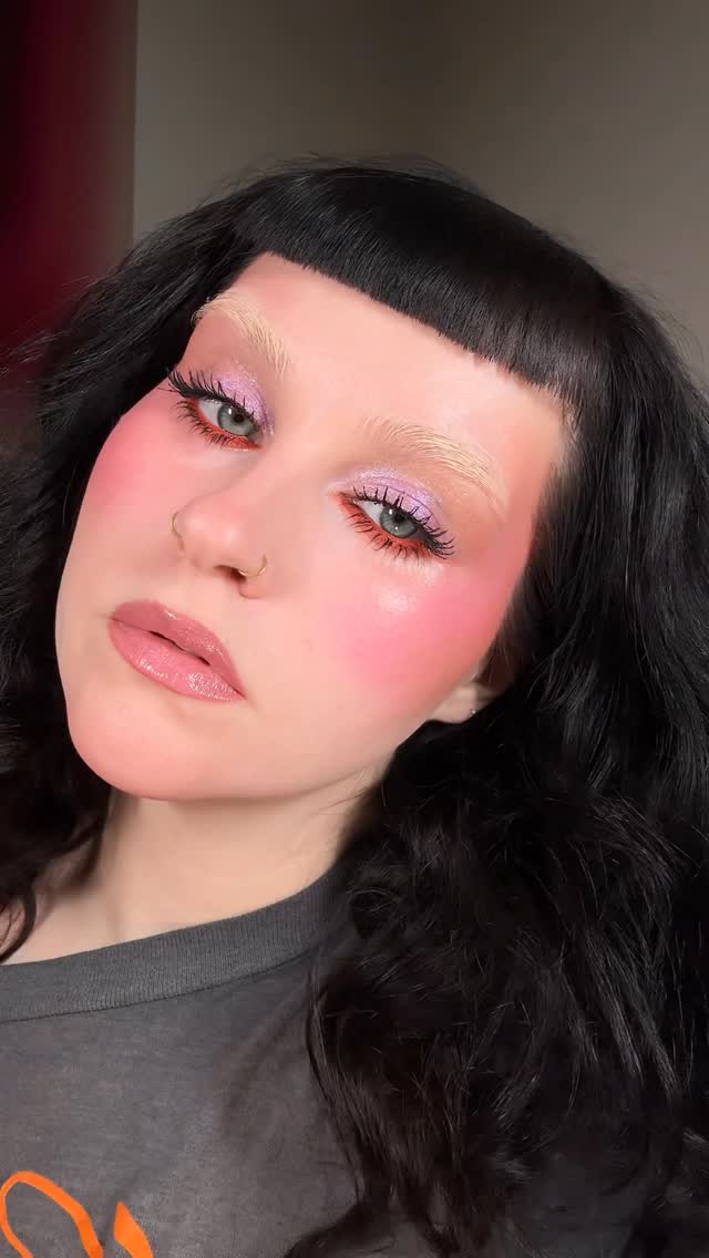 Instagram post by @theglowscout for About-face Beauty. Caption reads: makeup on point thanks to my @aboutfacebeauty ,....