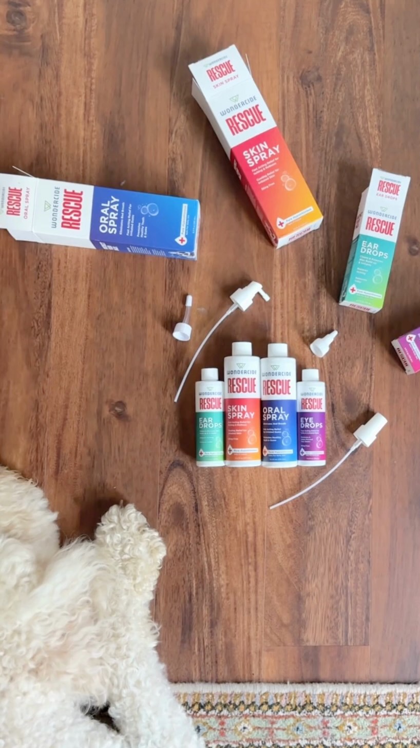 Instagram post by @yourbestiebrio for Wondercide. Caption reads: [...] We recently discovered the new @wondercide....