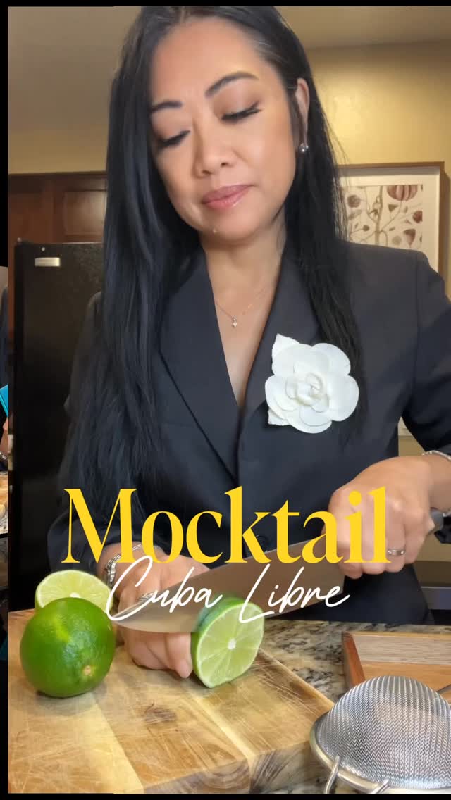 Instagram post by @hafachamorita for Stack Influence. Caption reads: Sharing one of my favorite after work drinks is....