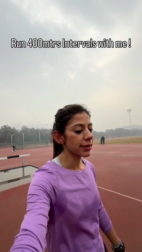 Instagram post by @thrivewithmegha for Red Bull. Caption reads: 400 मीटर का चक्कर — मौत से टक्कर। Favourite yet....