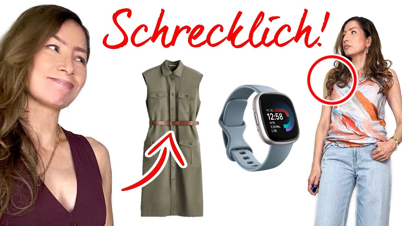 YouTube post by @natashagibsongermany for PURELEI. Caption reads: 5 things that ruin EVERY outfit.