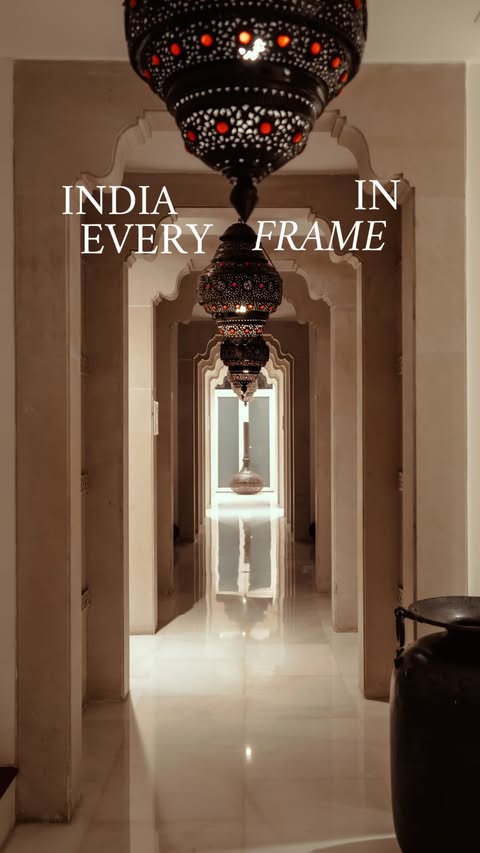 Instagram post by @garimashares for ITC Hotels. Caption reads: [...] via link in bio. @itcmughal @itchotels....