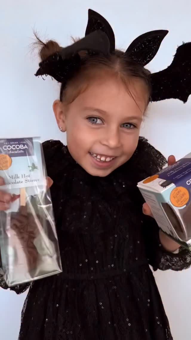 Instagram post by @mumma_to_the_sullivans for Cocoba Chocolate. Caption reads: COCOBA chocolate Room on the Broom Milk Hot....