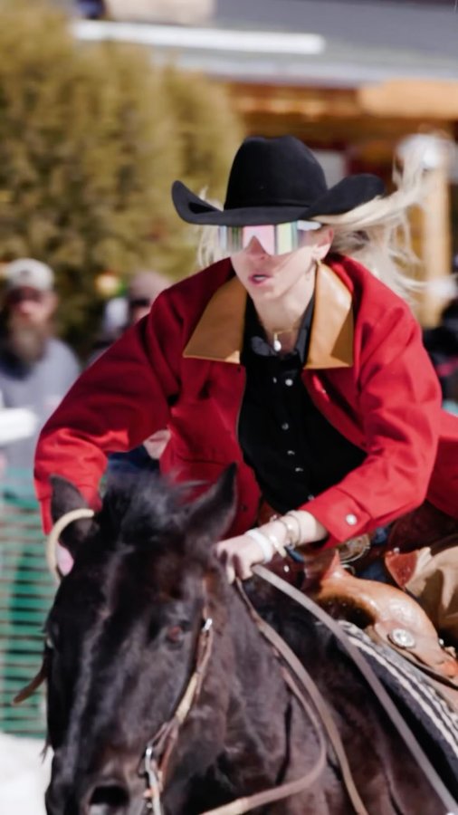 Instagram post by @piper.crabtree for Schaefer Outfitter. Caption reads: [...] by such an amazing company....