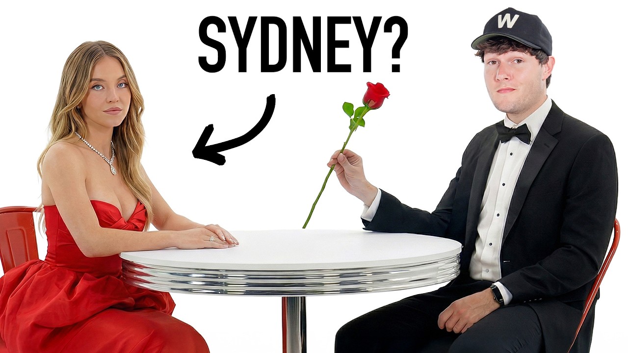 YouTube post by @Thezachjustice for Tiege Hanley. Caption reads: Blind Dating My Celebrity Crushes.