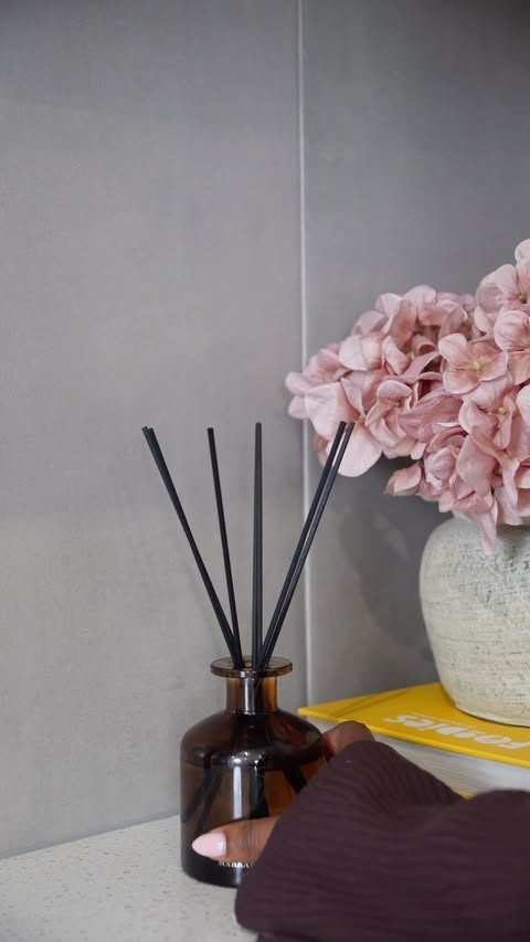 Instagram post by @home_with_ses for WOOLWORTHS SA. Caption reads: From inspiration at Decorex to bringing it to life....