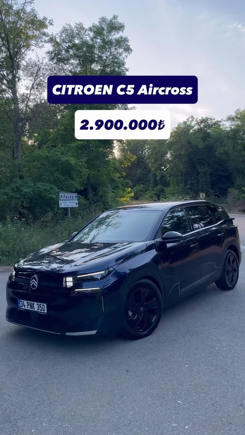 Instagram post by @bayigezgini for Citroën. Caption reads: bu fiyata bu otomobili tercih eder misiniz?....