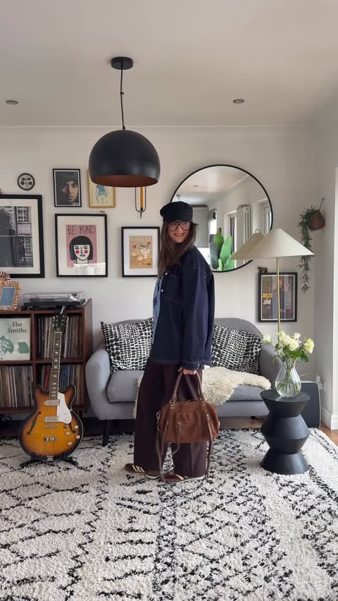 Instagram post by @_shelleyloves for Free People. Caption reads: Are you over these trousers yet?! I’m not so be....