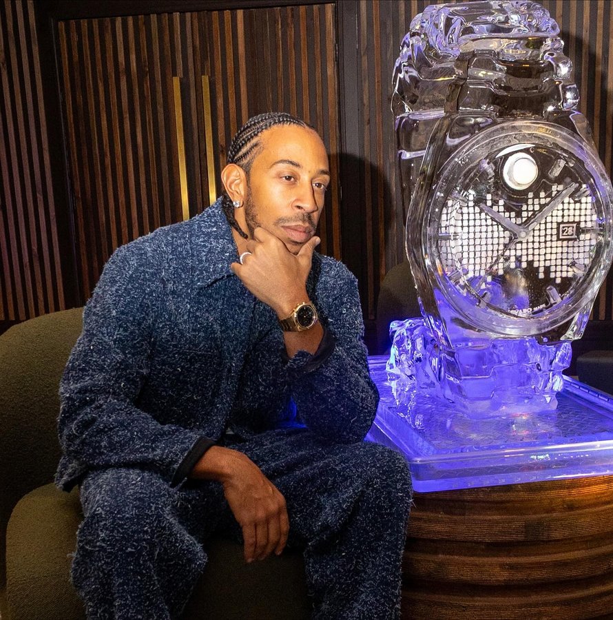 Instagram post by @ludacris for Movado. Caption reads: Huge thank you to my @Movado family for their....