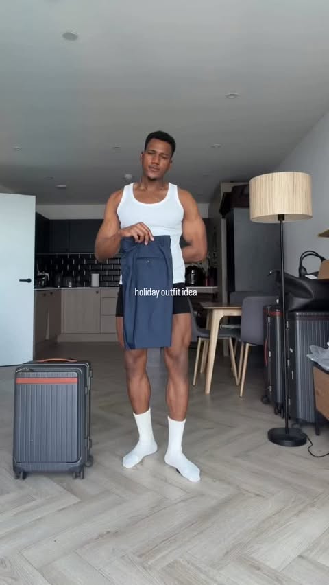 Instagram post by @kunmibalogun for Tommy Hilfiger. Caption reads: simple summer holiday outfit idea @tommyhilfiger....