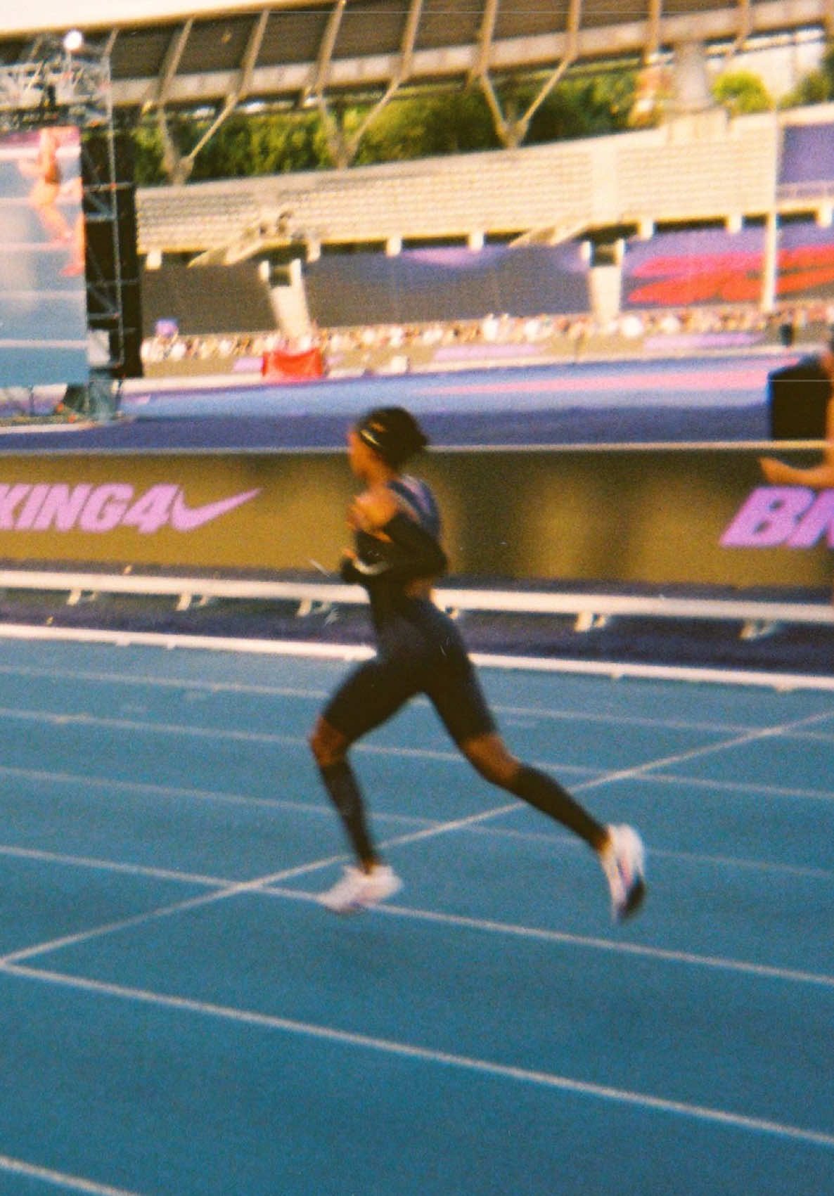 TikTok post by @lifeonfilm.27 for Nike. Caption reads: @Nike Breaking4 on film #TeamNike #lifeonfilm....