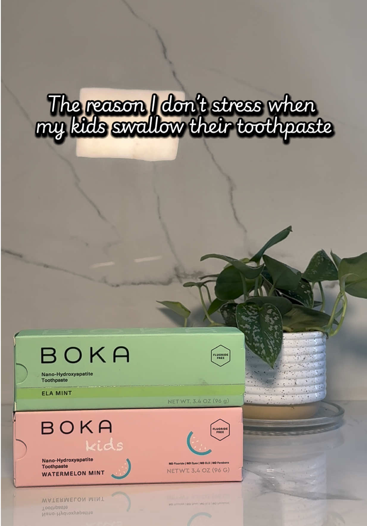 TikTok post by @simplyroxii for Boka. Caption reads: [...] of the tube so you don’t have to 🕵🏽‍♀️....