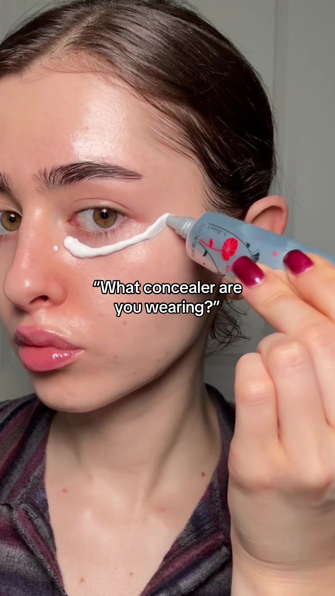 TikTok post by @danicolexx for Erborian. Caption reads: Love how erborian cc cream provides natural....