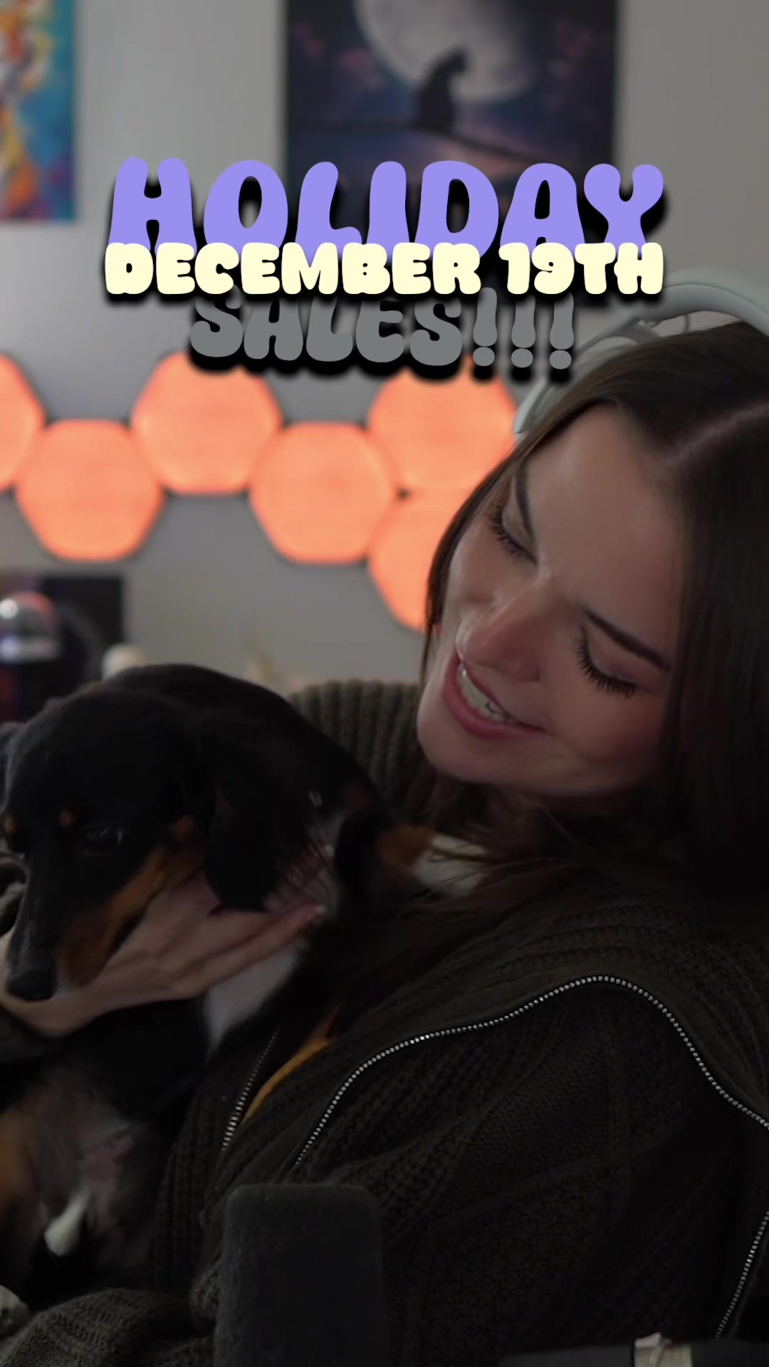 TikTok post by @alixxairl for ALIENWARE. Caption reads: CHECK OUT @Alienware’s HOLIDAY SALES HAPPENING....