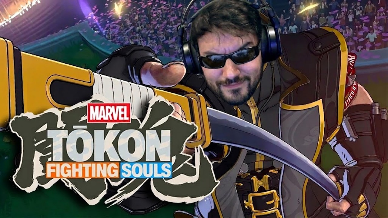 YouTube post by @REVENANT_Gameplays for Stellar Blade. Caption reads: ASÍ ME GANÓ UN SPAMMER (Rubius) | TORNEO Marvel....