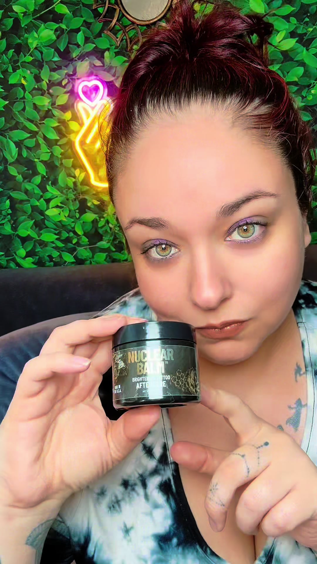 TikTok post by @danigrl88 for Derm Dude. Caption reads: Run to that cart to add @Derm Dude ‘s nuclear balm....