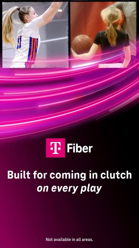 Instagram post by @chloe.kitts for T-Mobile. Caption reads: I’ve always let my speed do the talking⚡️@tmobile....