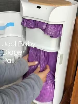 TikTok post by @itskristaadams for Jool Baby. Caption reads: [...] #nurseryessentials #babyessentials @Jool....