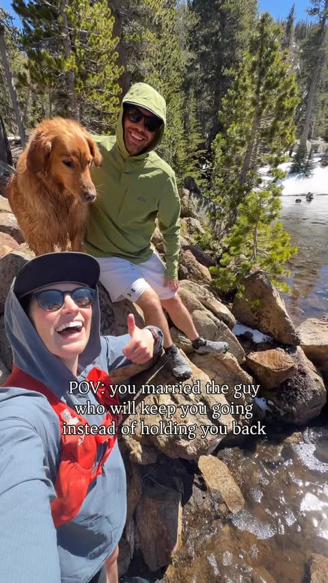 Instagram post by @nisswathegolden for Stio. Caption reads: [...] we just got the Vescent Hoodies from @stio....