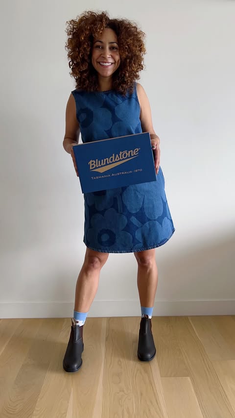 Instagram post by @jazzdbell for Blundstone. Caption reads: @blundstoneau really are the ultimate boot, you....