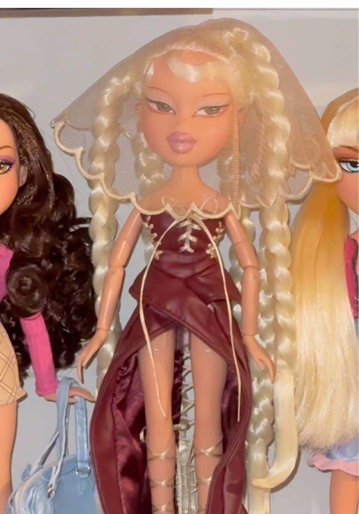 TikTok post by @thejewelssparkles for Bratz. Caption reads: [...] one of my FAVORITE dolls of the year @bratz....