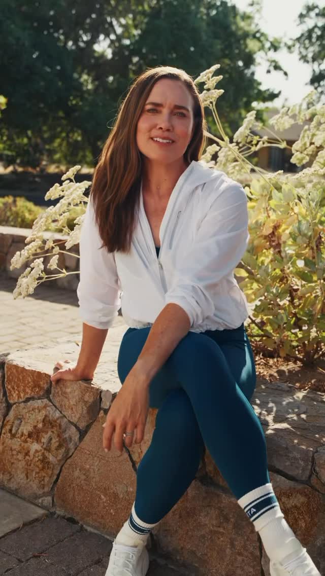 Instagram post by @nataliecoughlin for Athleta. Caption reads: @nataliecoughlin: Olympic gold medalist and world....