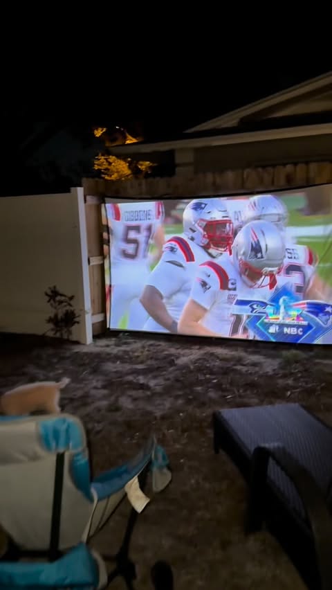 Instagram post by @anker_adventures for Anker SOLIX. Caption reads: Super Bowl under the stars. The Anker SOLIX C1000....