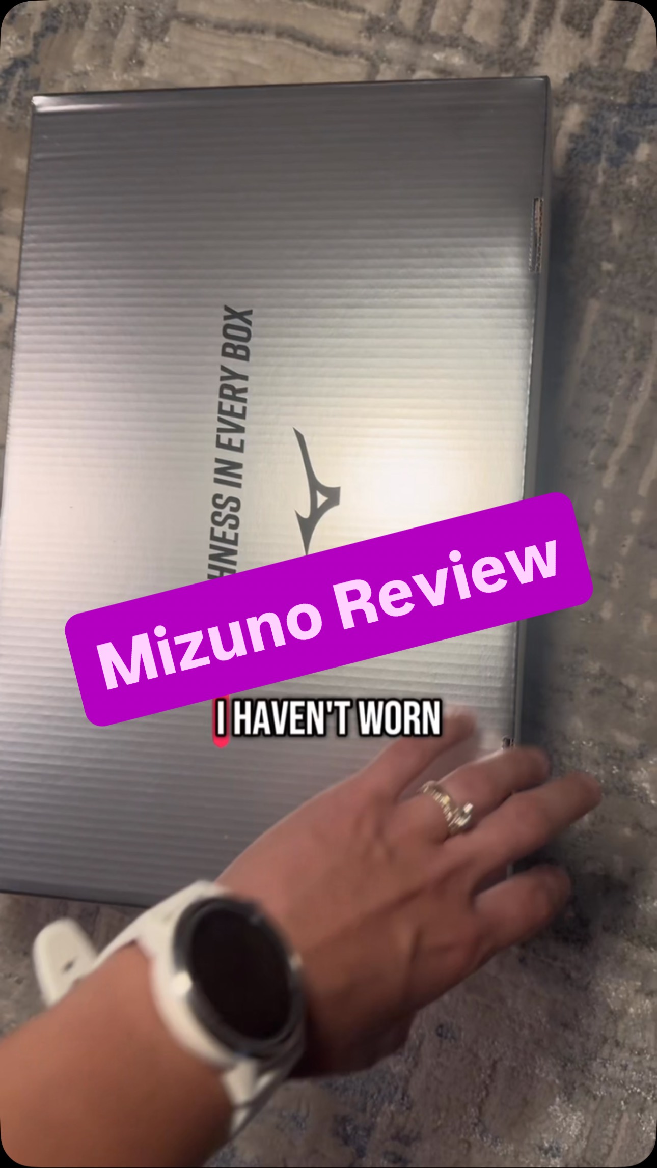 Instagram post by @dr.lisa.dpt for Mizuno USA. Caption reads: @mizunorunningusa Wave Sky 9
(Not an ad) I’m....