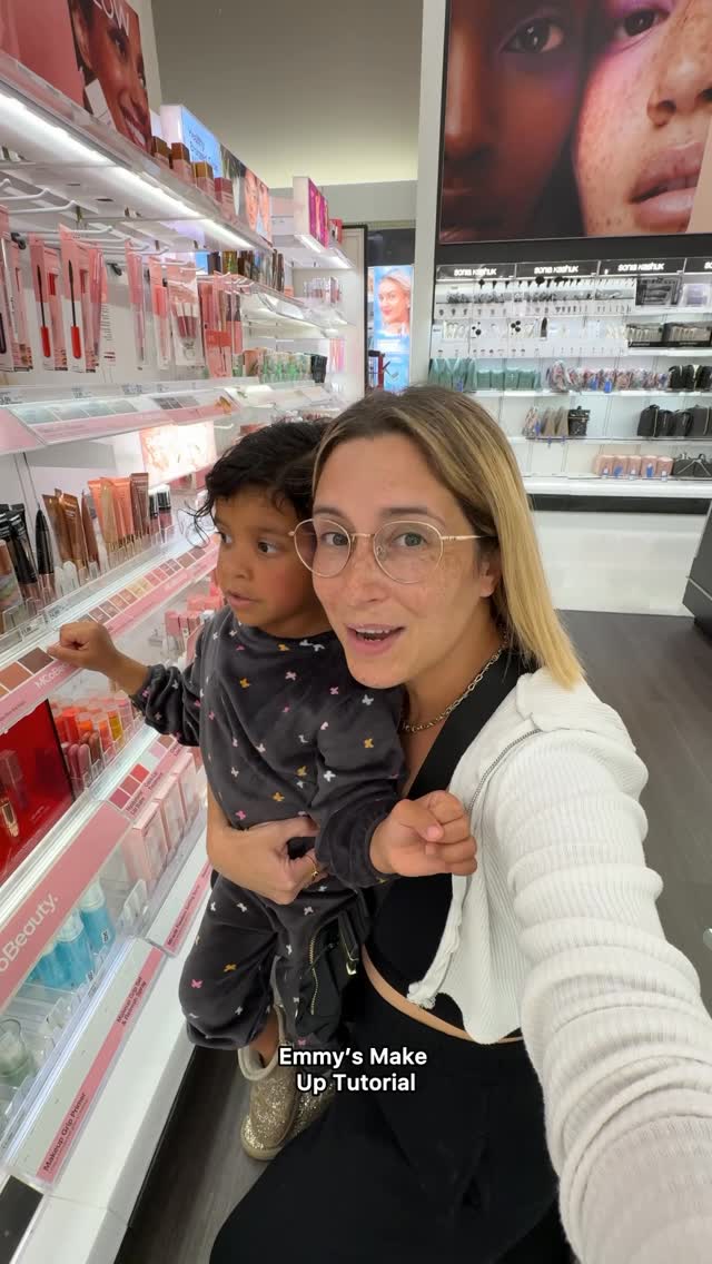 Instagram post by @almostindianwife for MCoBeauty. Caption reads: Pick up your #mcobeauty blush from @target today!....