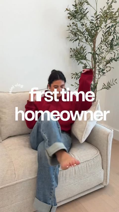 Instagram post by @watching.jess for Koala. Caption reads: [...] So comfy & keeps the space elevated!....