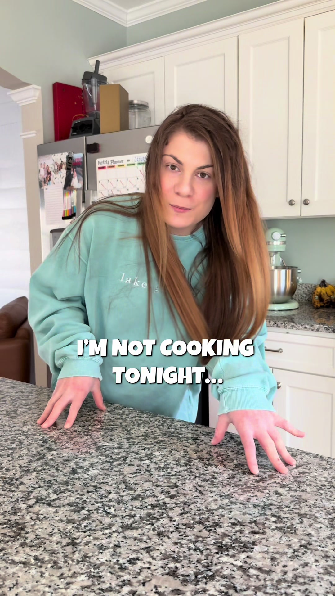 TikTok post by @karissaastevens for Factor_. Caption reads: [...] if we don't feel like cooking. @Factor_....