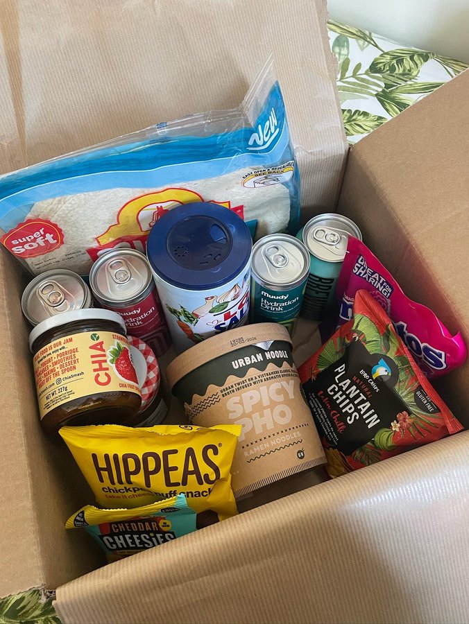 Instagram post by @bristolfoodfinds for Hello Yummy Box. Caption reads: June Hello Yummy box!😝

Received my July....