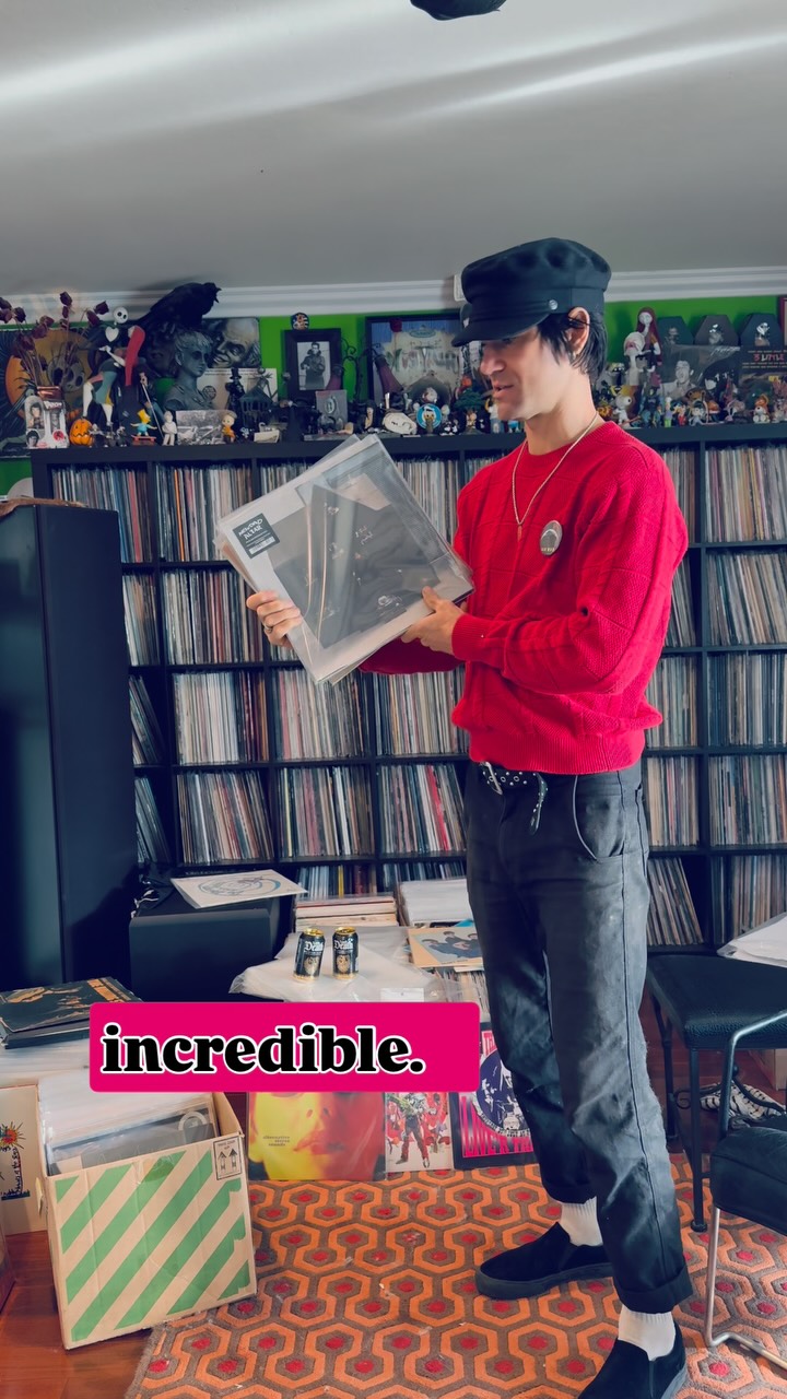 Instagram post by @coreyduffel for Liquid Death. Caption reads: DUFFMANJAMS. Playing some recent Irish favourites....