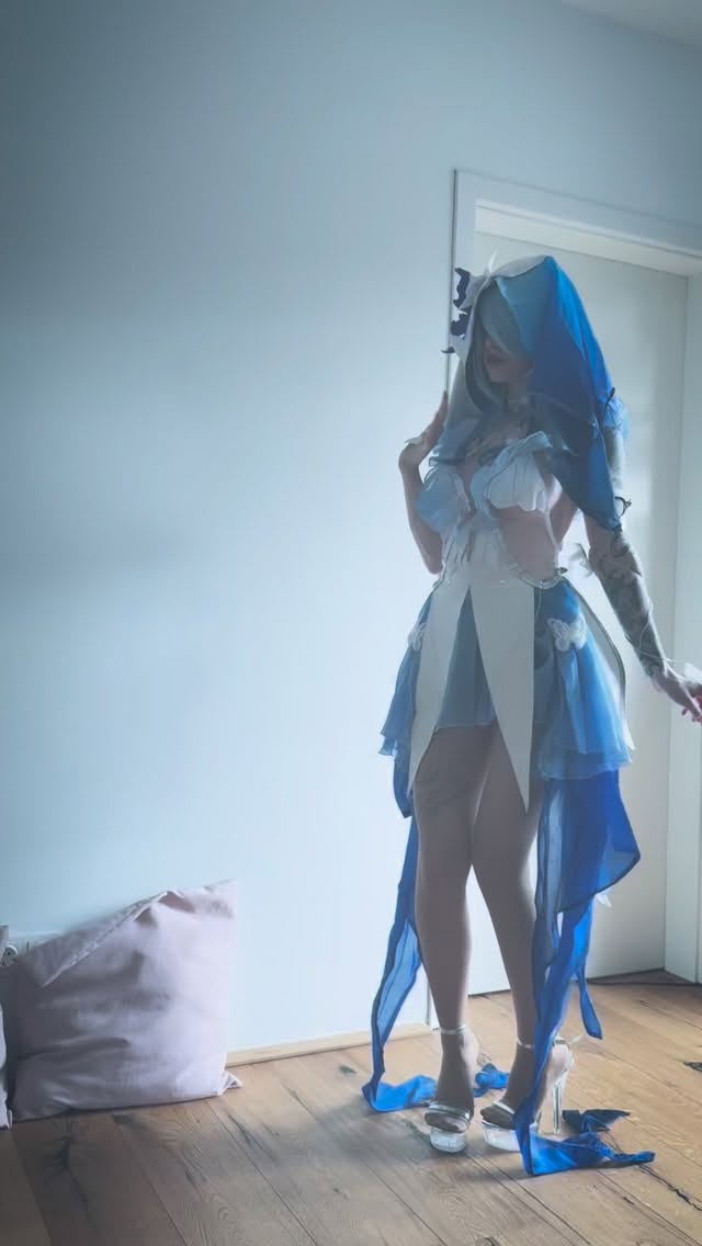 Instagram post by @lana.may.moreno for Uwowo Cosplay. Caption reads: Finally, cosplaying one of my all time favourite....