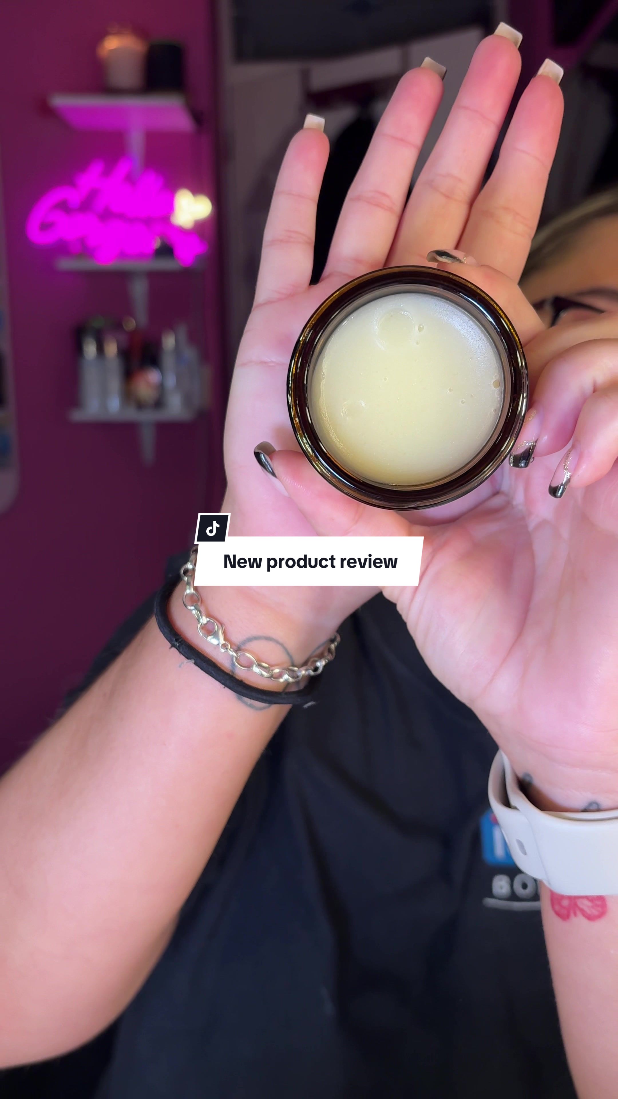 TikTok post by @evecole0408 for Napiers. Caption reads: New product review 😍 This is @Napiers The....